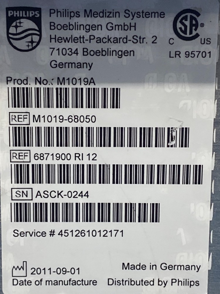 PHILIPS INTELLIVUE G5 GAS MODULE @