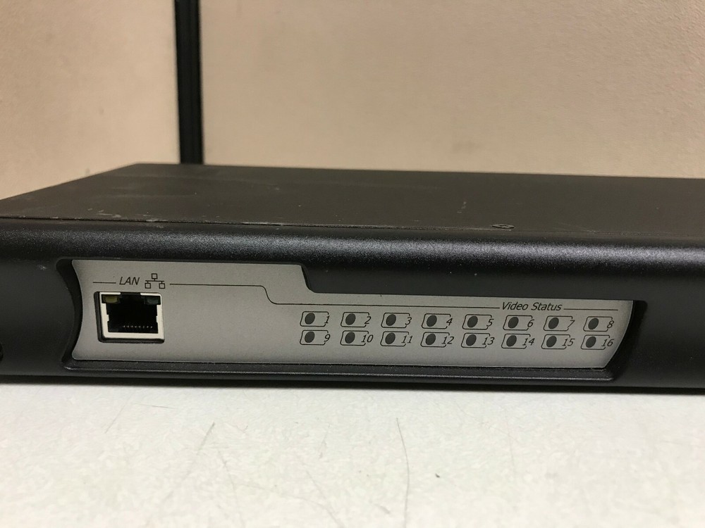 Verint S1816e-SR 16-channel CCTV Video Encoder 21-640-4522