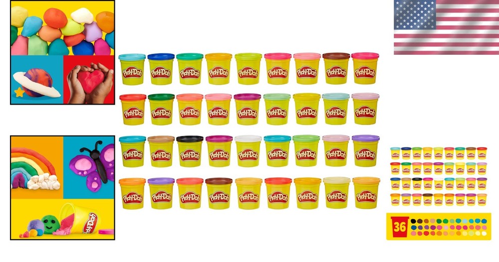 Play-Doh Modeling Compound - Classroom Supplies, Ages 2+