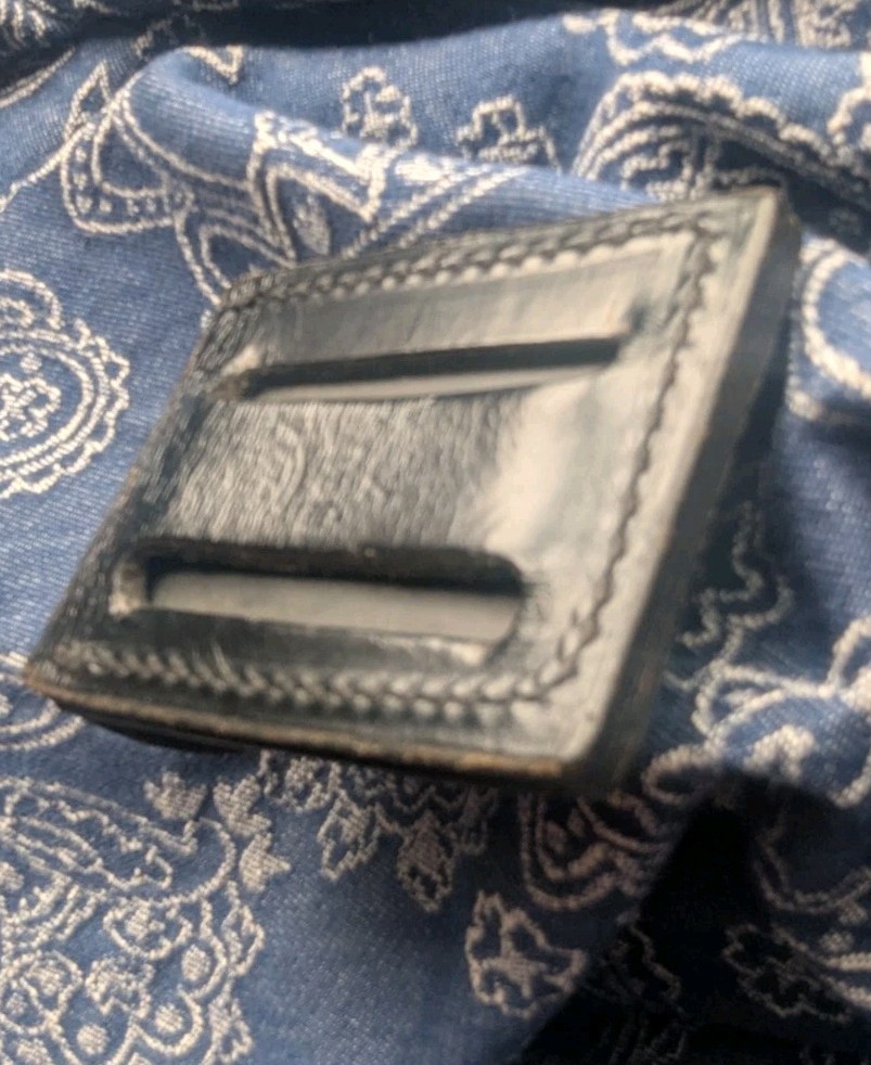 Vintage Smith & Wesson Belt Pouch Black Leather B68