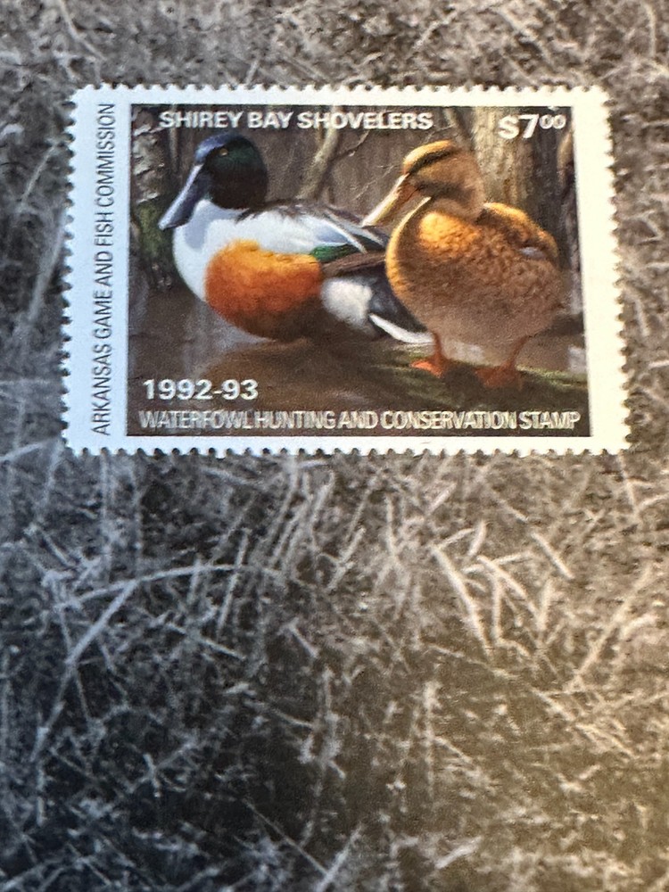 1992 Arkansas State Duck Stamp