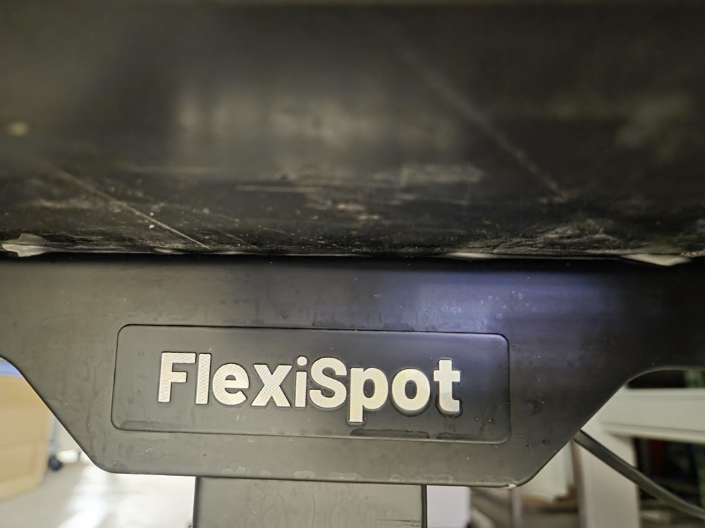 Flexispot Adjustable Workbench, 62"x32", 600 Lb. Capacity, Phenolic Top, Used