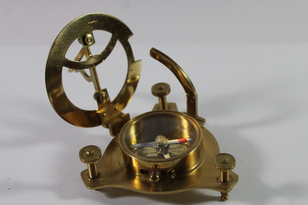 West London Sundial Compass Solid Brass