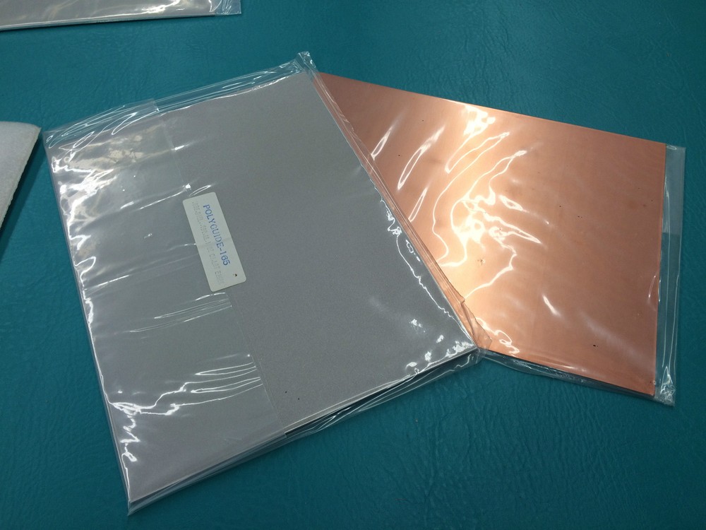 2 New Polyguide 165 Clad Laminates Microwave Circuit Fabrication Sheet Copper