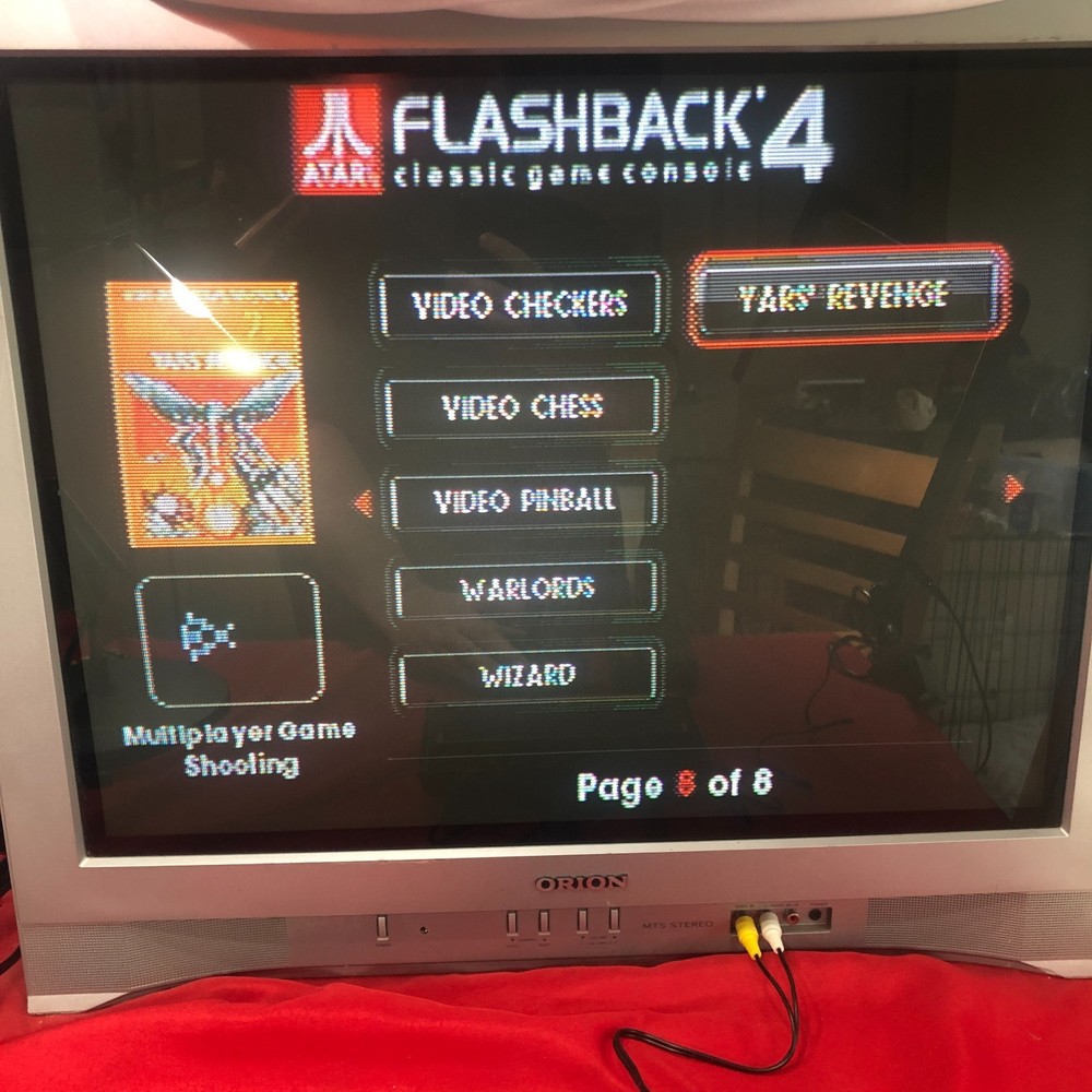 Atari Flashback 4 game console 75 games 2 controllers - VIDEO OF IT WORKING!