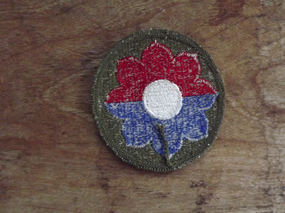 9th Infantry Division Patch, Merrowed Edge - INV# C1020