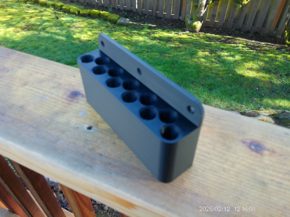 3-D Printed Small Tool (13mm) Holder