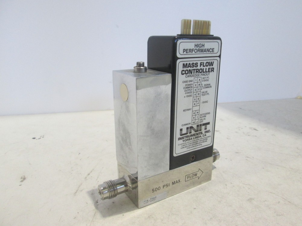 UFC-1500A Mass Flow Controller Unit, 3 SLM, AR, Used Condition