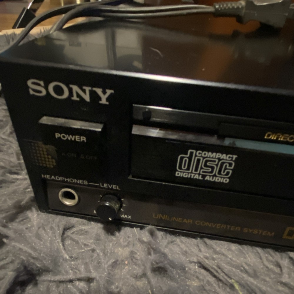Sony CDP-55 Black CD Player