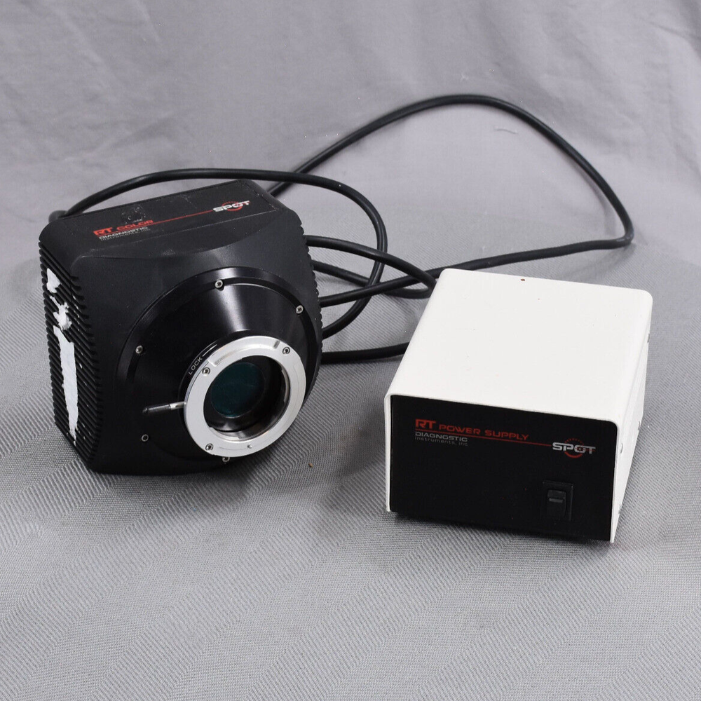 Diagnostic Instruments Color Slider Spot Microscope Camera 2.2.1 w/ Power Supply