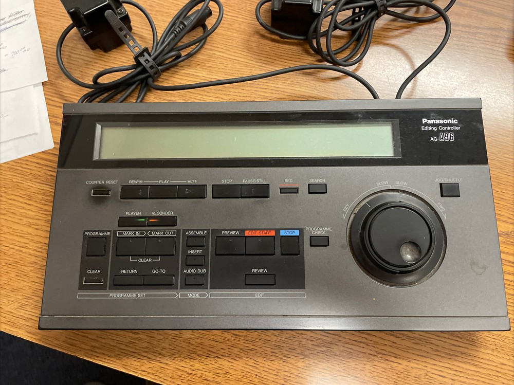 Panasonic AG-A96 Video Production and Editing Controller Z19