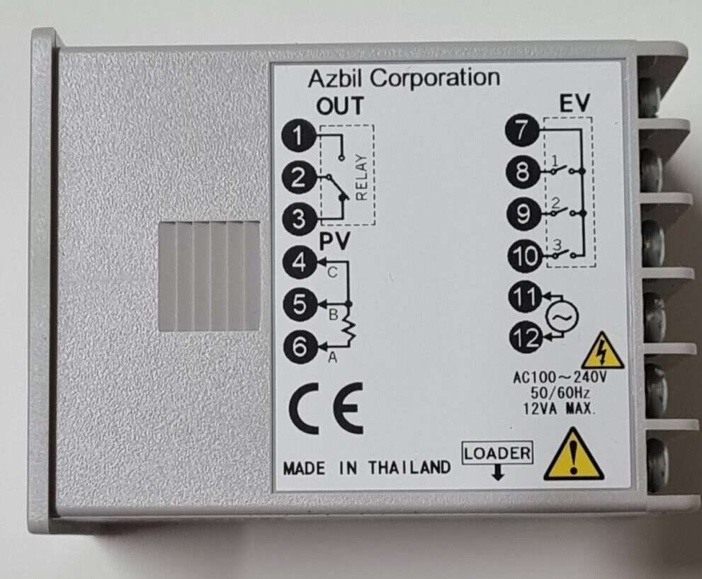 C15MTR0RA0100 Azbil Temperature Controller By Dhl Express.