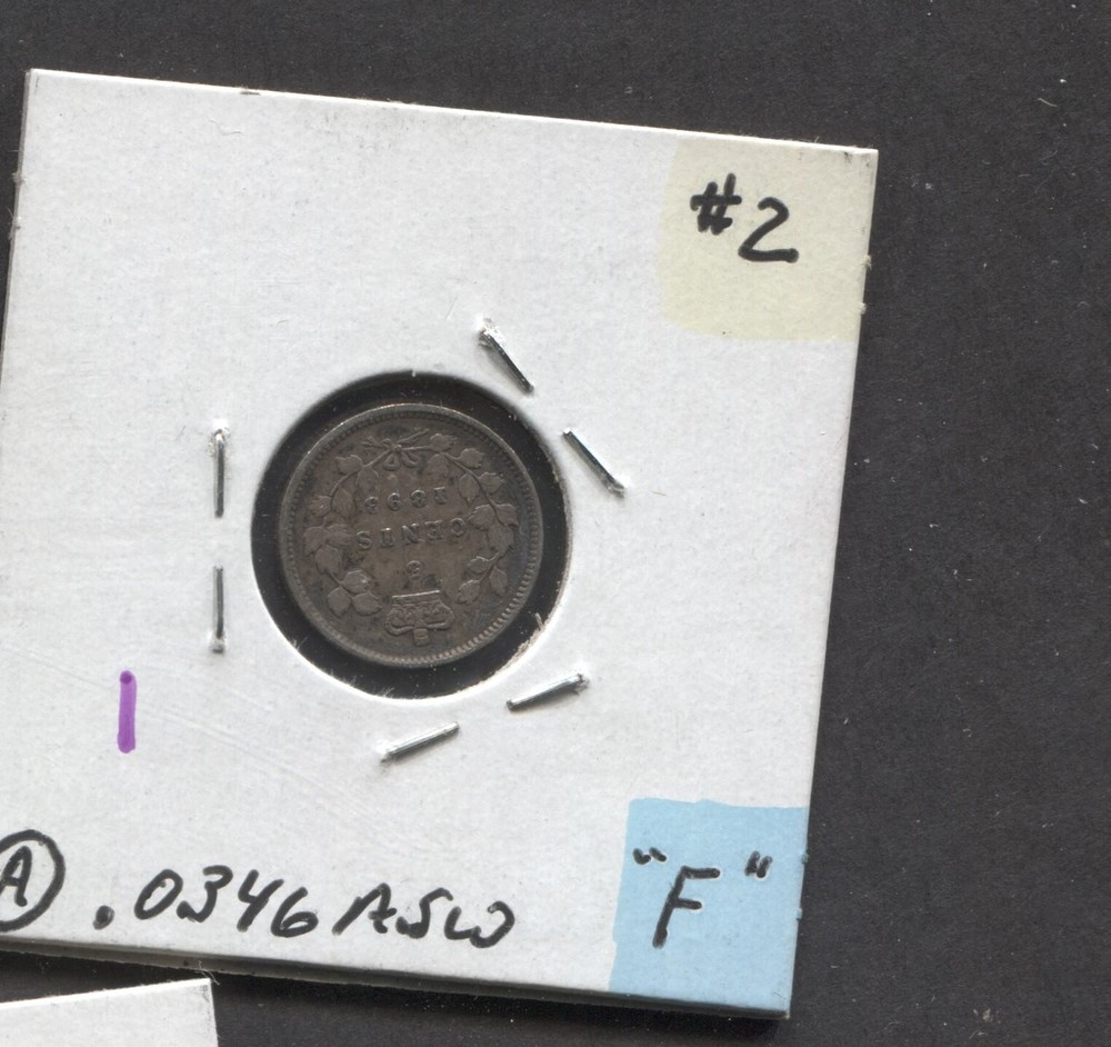 1893-Canada/VF/5 Cents