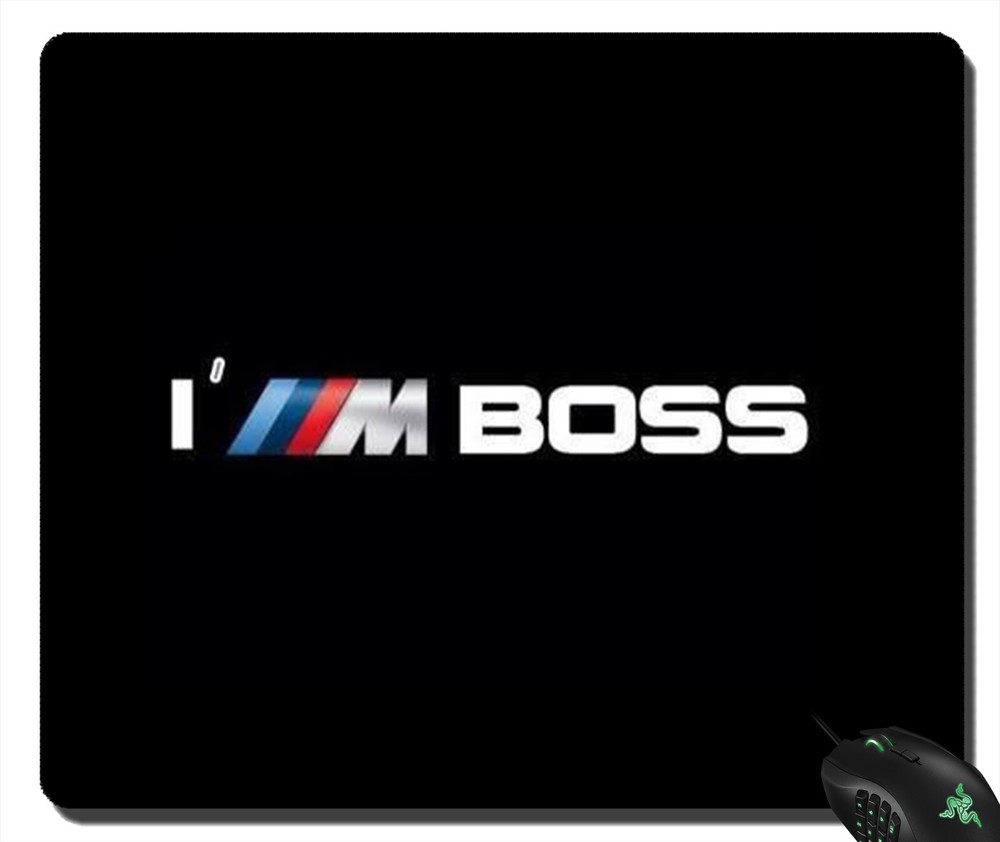 I'm Boss BMW M mousepad lock edge