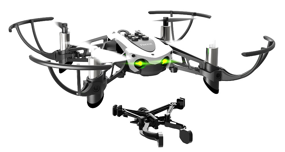 2 PACK - Parrot PF070264 Fun Mambo Camera Accessory, Grabber, Black