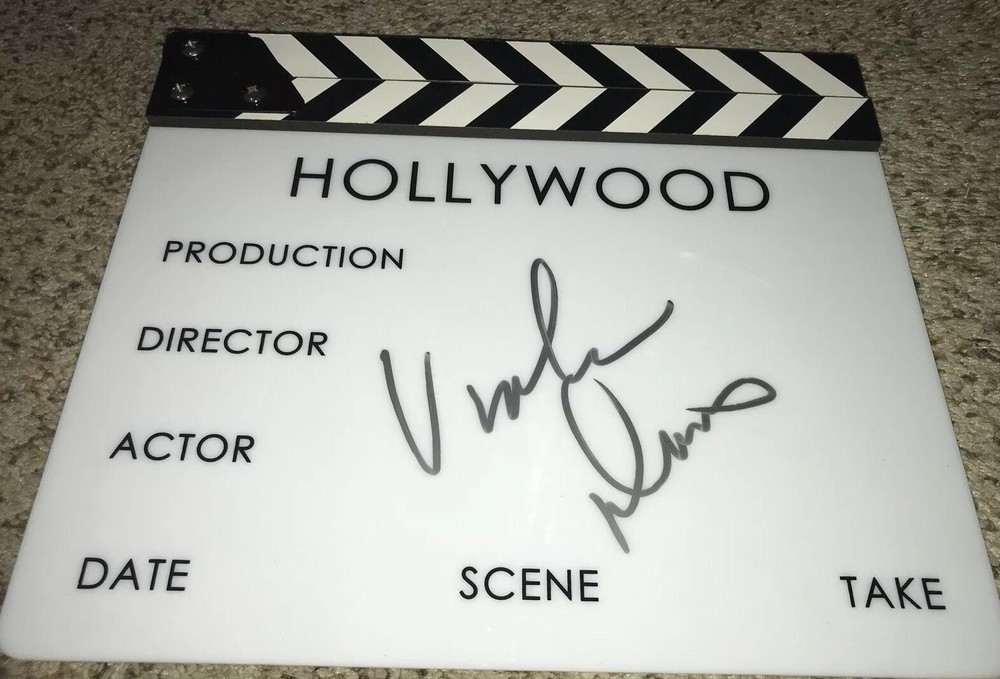 Viola Davis Signed Movie Clapboard With Proof Widows The Help