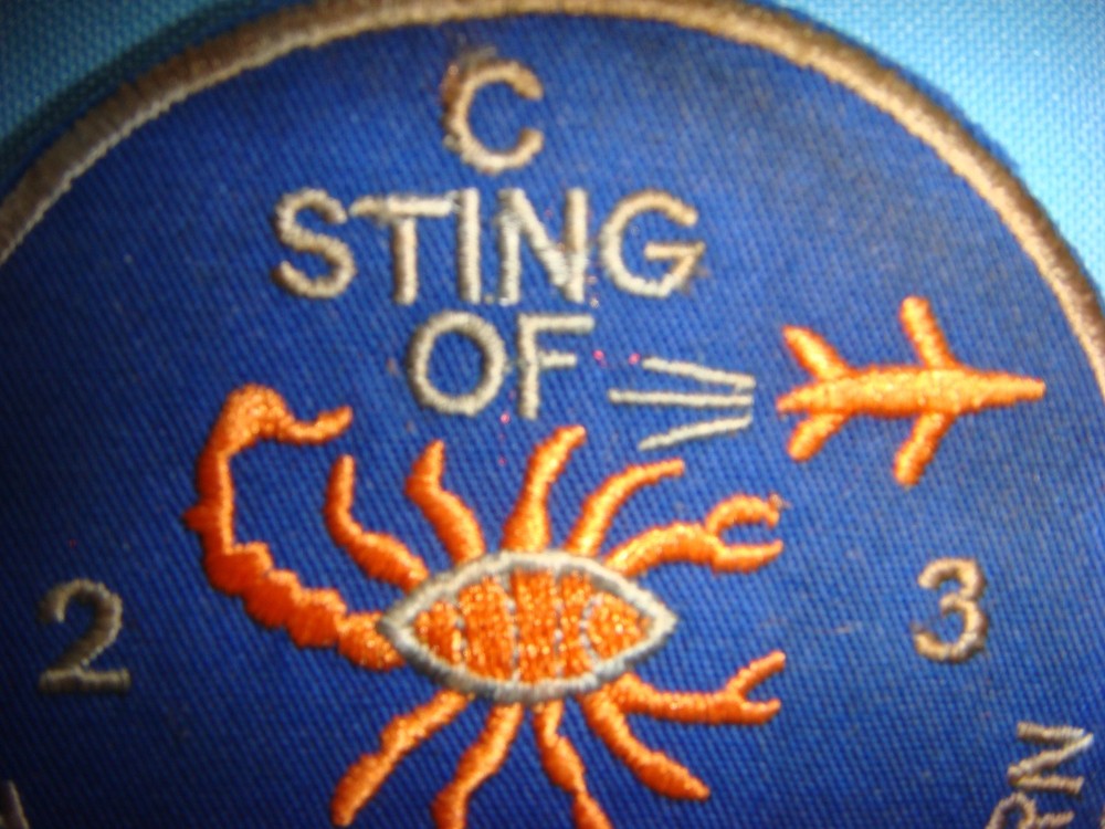 PATCH US ARMY C Co. 2nd BATTALION 3rd AVIATION RGT THE SCORPION