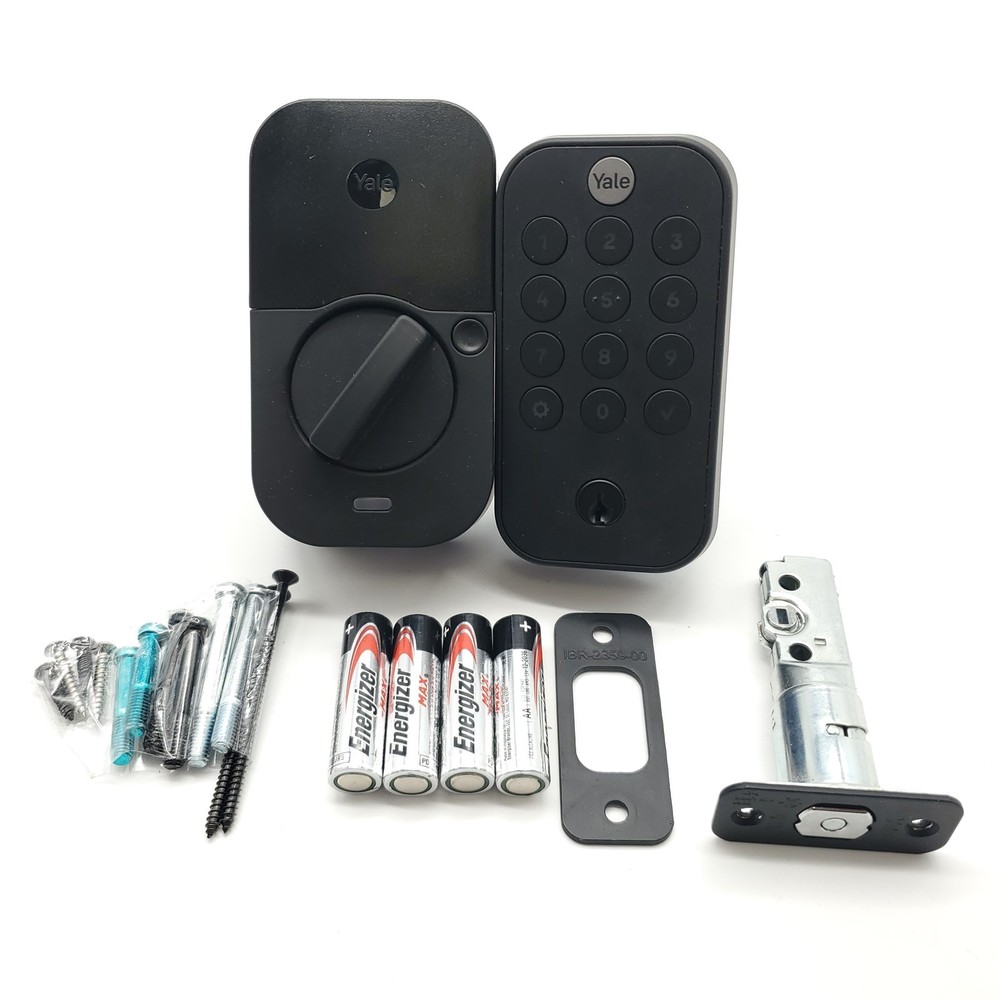 Yale Security Assure Lock 2 with Wi-Fi, Black Connected Keypad Smart Lock *READ*
