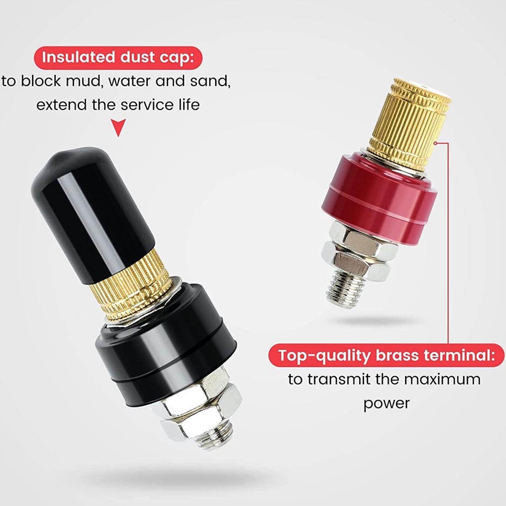 Remote Battery Terminal Relocation Kit Battery Jump Post