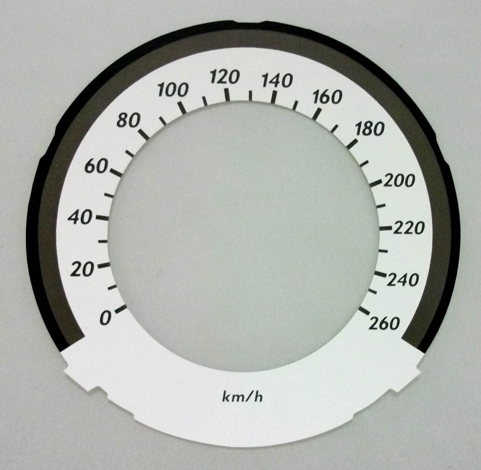 Lockwood Mercedes C / E-Class KMH CREAM Dial Conversion Kit C558