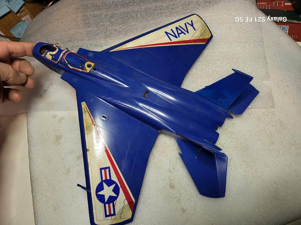 Cox US Navy Wings F-15 Tether Plane No Engine