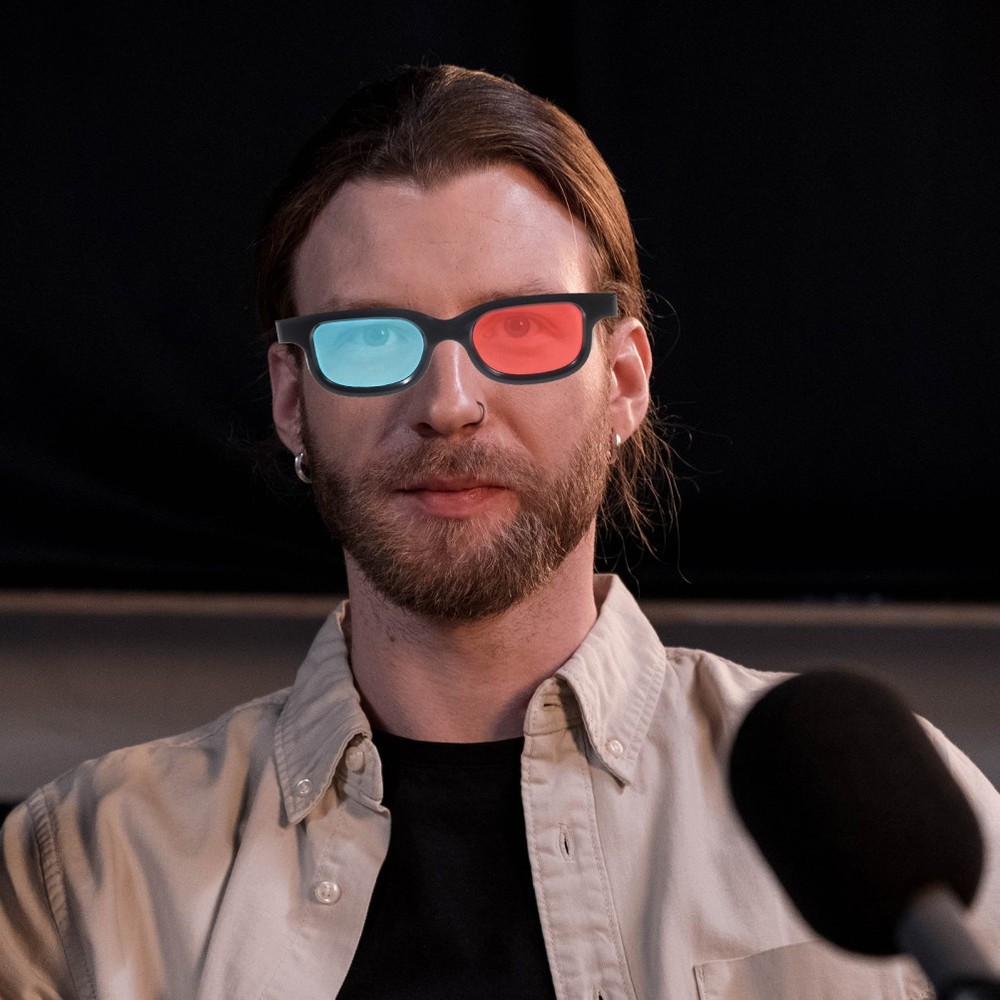 4 Pcs Game Glasses 3d Miss Scene Clear Frame Video Display