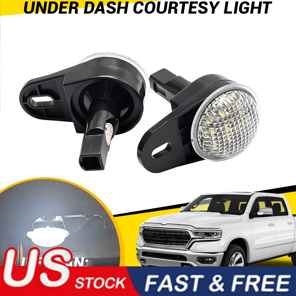 For Jeep Wrangler TJ Cherokee XJ LED Under Dash Courtesy Light