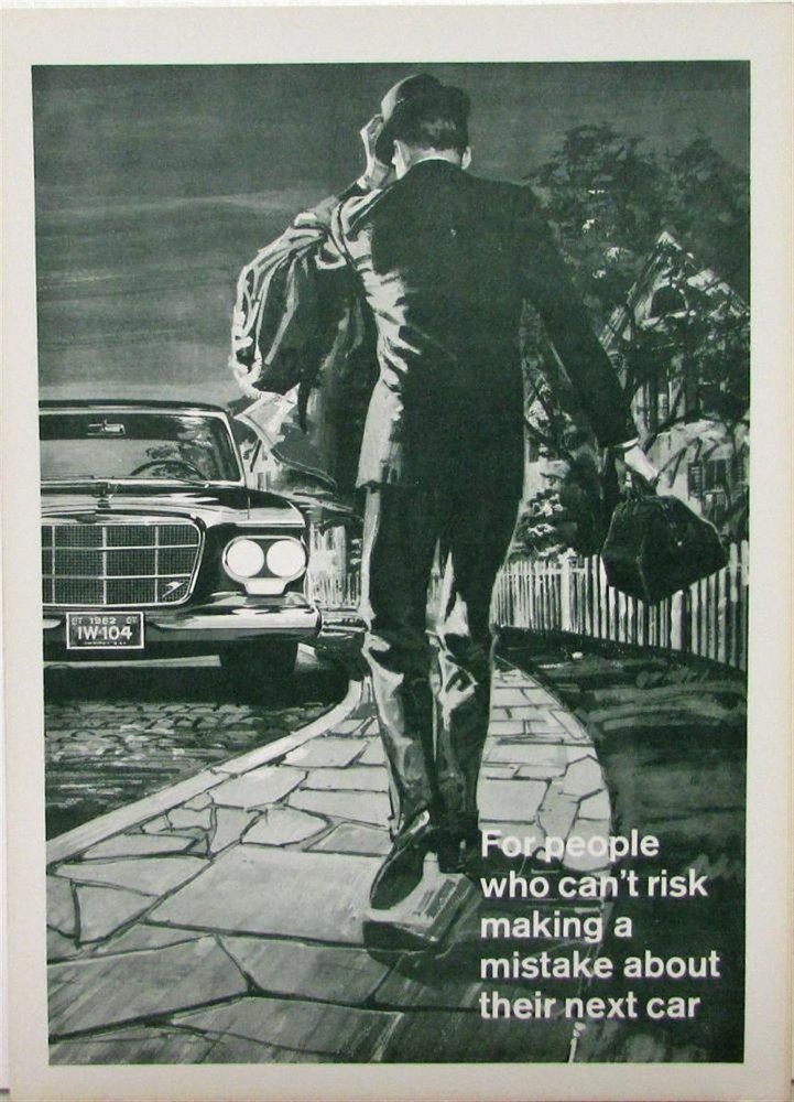 1962 Studebaker Lark Sales Folder Bus Reply Card Test Drive Targeting Doctors