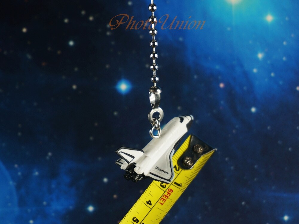 NASA Space Shuttle Discovery Ceiling Fan Pull Light Lamp Chain Decoration A643 C