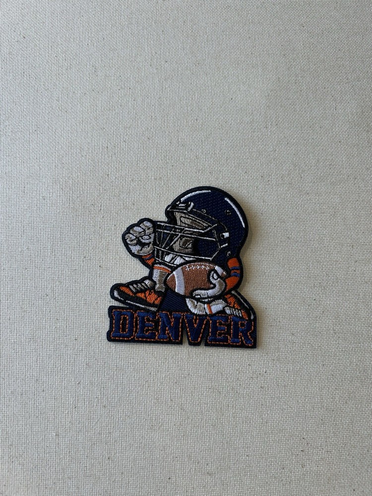 Denver Broncos Iron On Patch