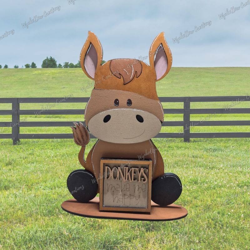 Full Donkey Interchangeable With 13 Hats