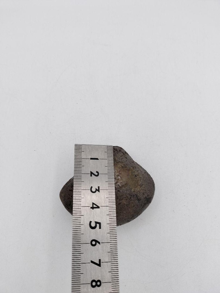 Vintage Japanese Kogo Shell Incense Container Clam Shell Bizen Ware Kimura Toho