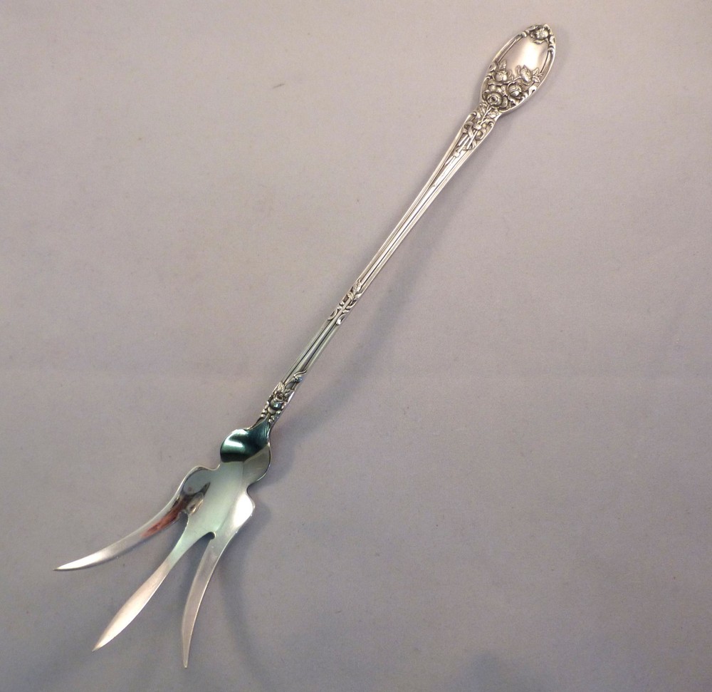 Brides Bouquet-Alvin Silverplate Lettuce Fork