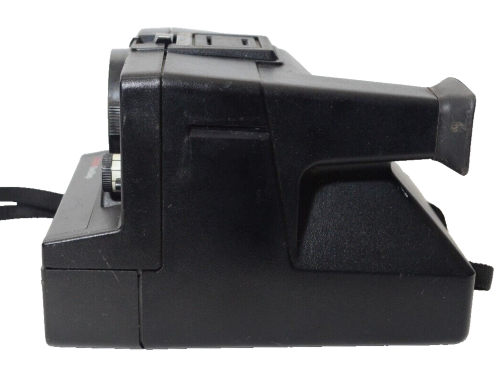 Used-Polaroid Sonar AF Camera & Electronic Flash That Replaces Bulbs-w/Strap