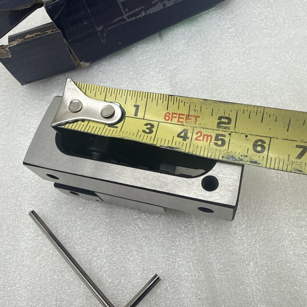 1'' High Precision Grinding Screwless Mini Insert Vise Toolmaker Steel .0002''..