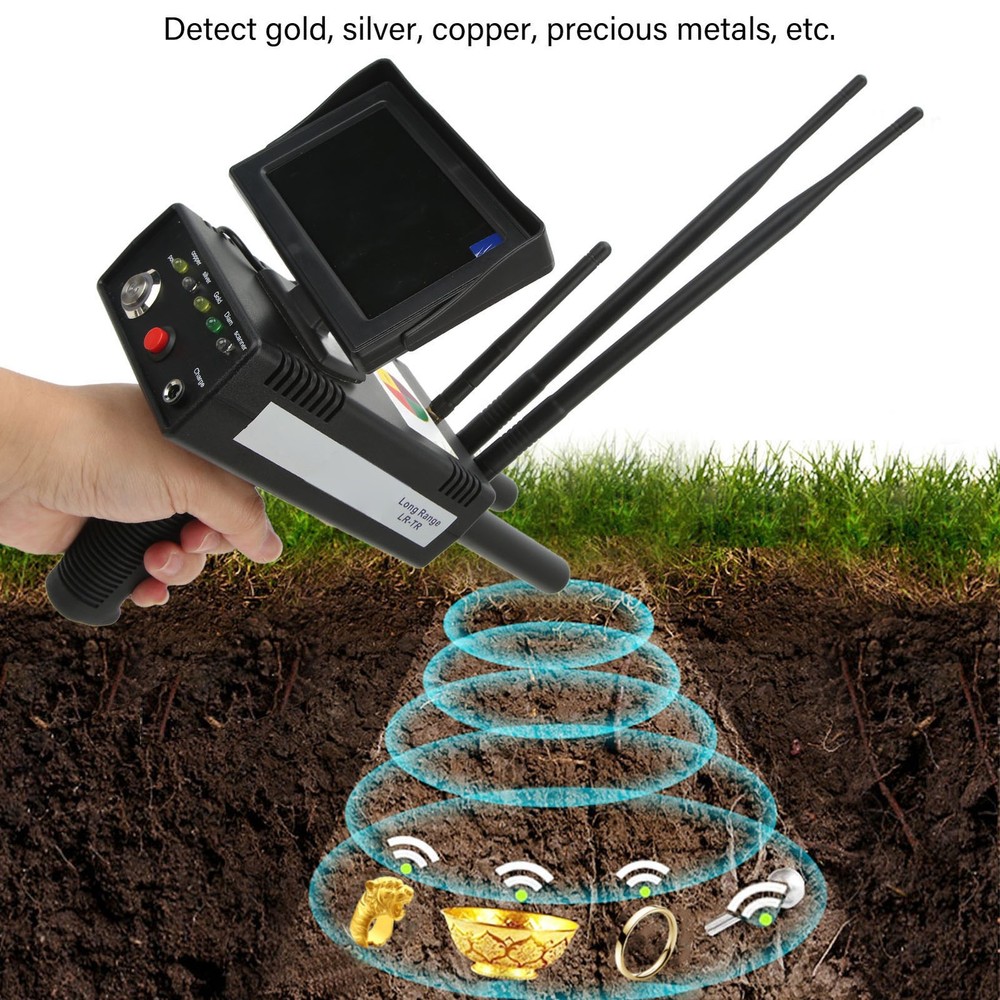 Long Range Metal Detector for Efficient and Practical Use in Mining Industry