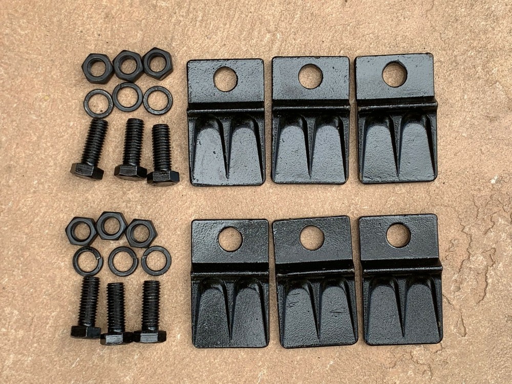 6 pcs Post Hole Digger Auger Cutting Edge, Blade, Knife