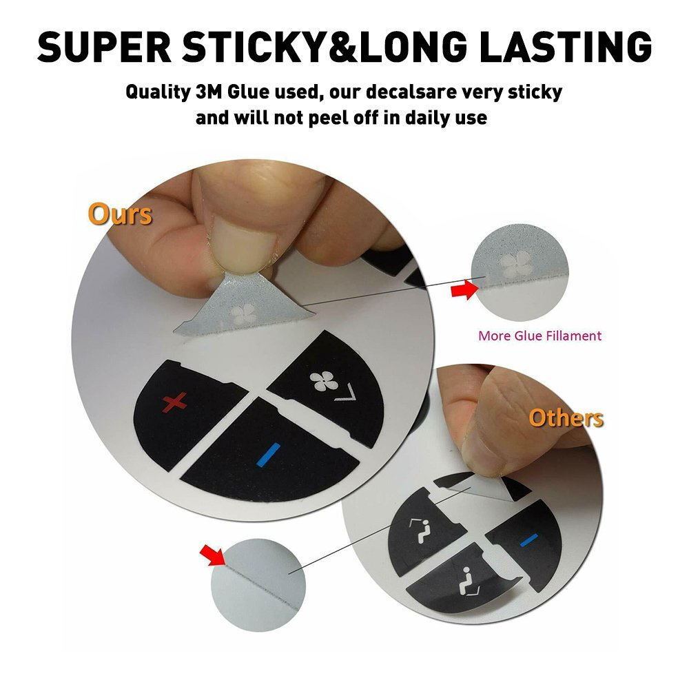 For GMC Acadia SLE Denali 2006-2012 AC Climate Control Button Repair Sticker EOA