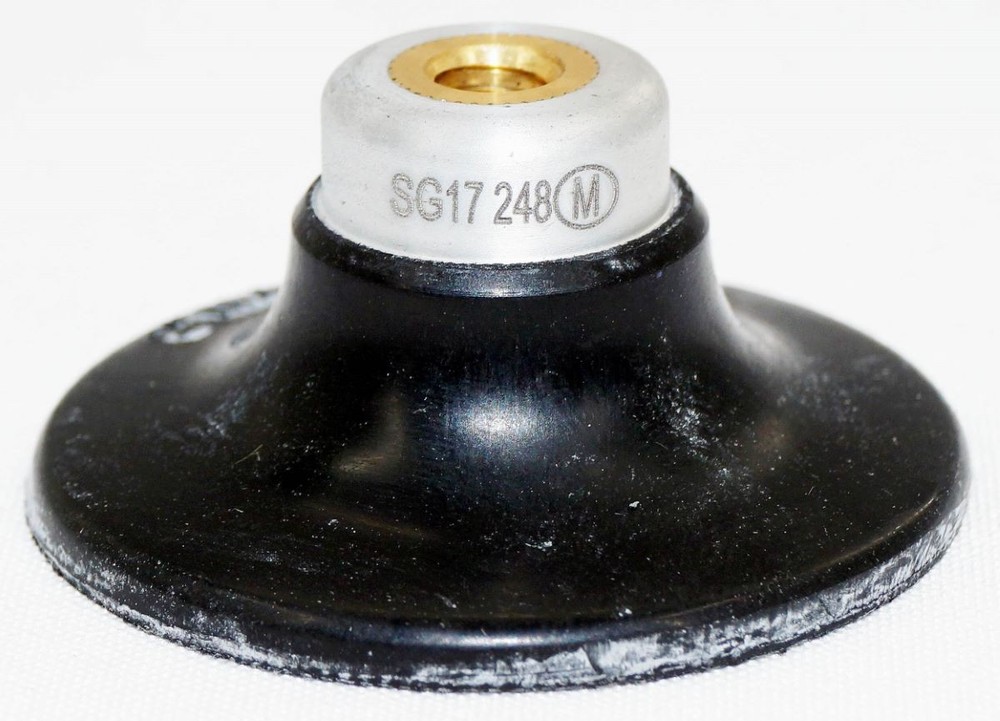 2 Pack Norton 2 x 1/4" Standard Back-up Pad for Type 3 Quick-Change Discs 55103
