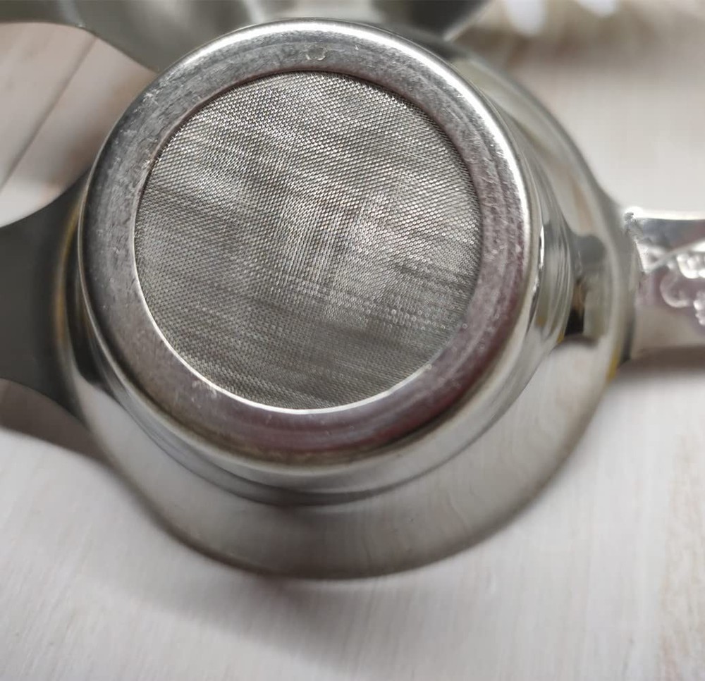 2-Pack Stainless Steel Tea Strainer Funnel Mini Fine Mesh Infuser 2 Sizes