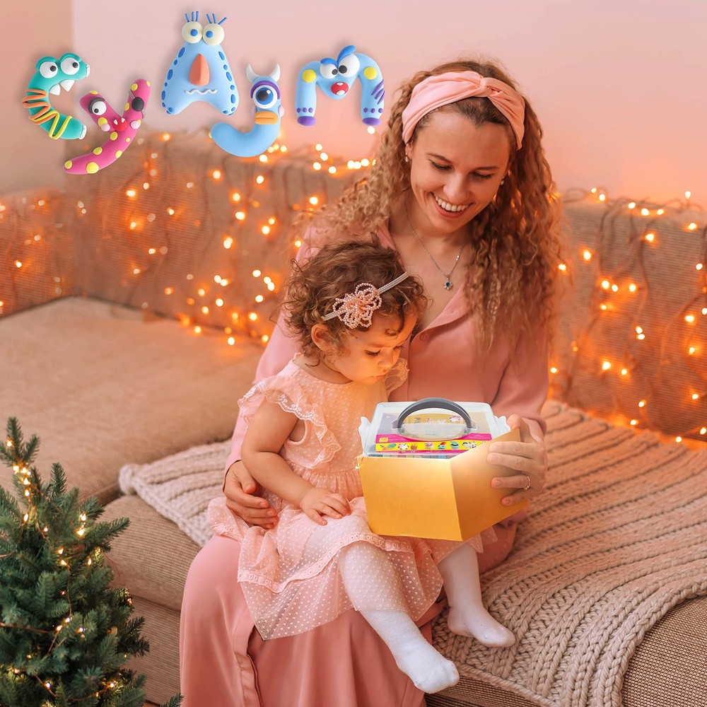 Polymer Clay 72 Colors, Modeling Clay for Kid Sets - Includes Sculpting Tools...