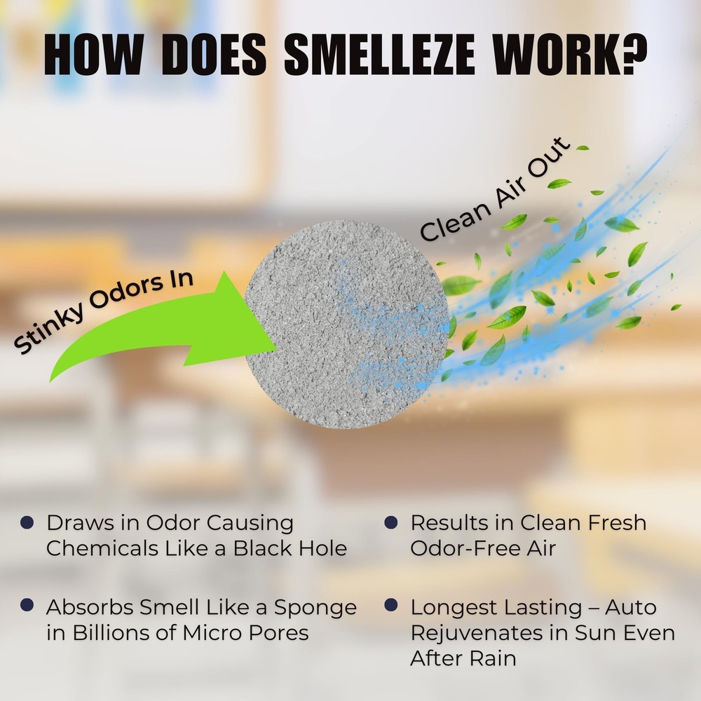 Natural Corpse Odor Absorbent & Deodorizer Powder - Deodorizes Morgues, Funer...