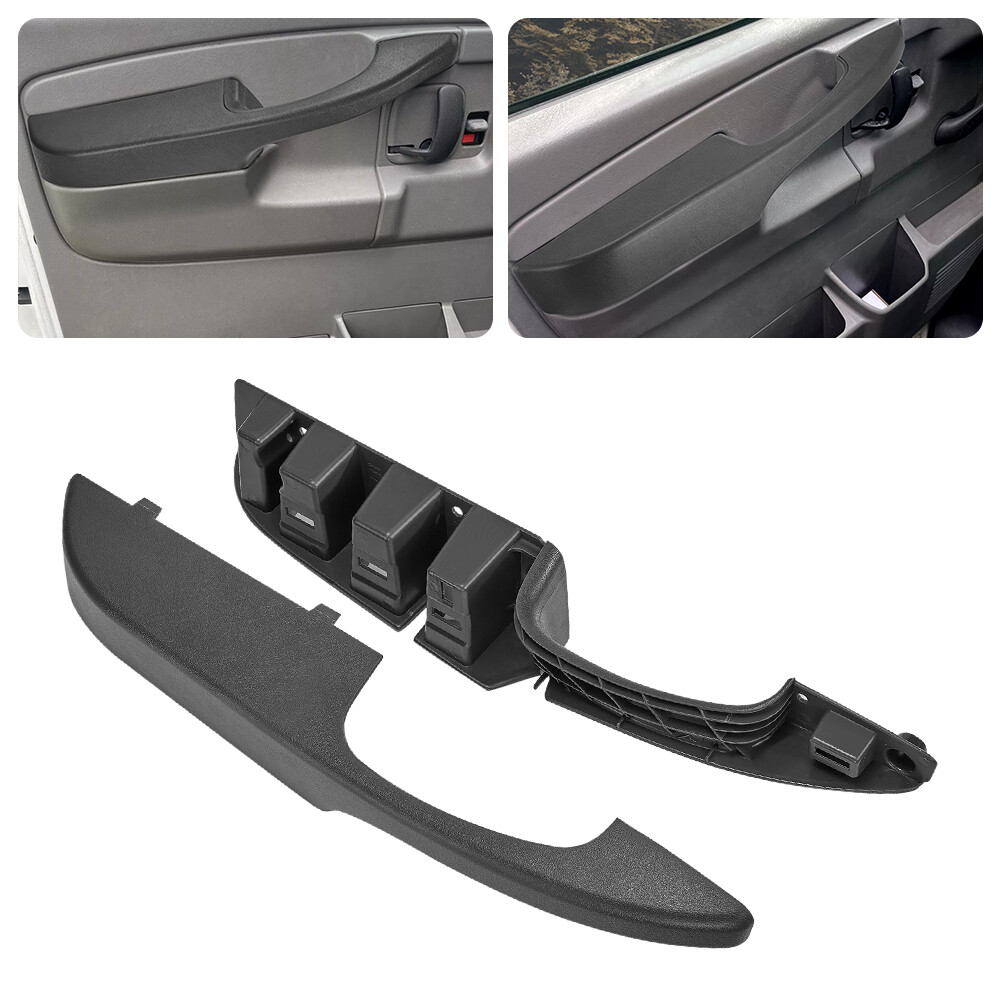Front Interior Inner Door Pull Handle For Chevy Express GMC Savana 03-19 Armrest