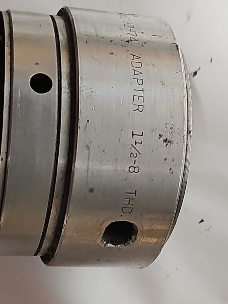 Jacobs Lever Operated Flex Collet Chuck Model 92 & Threaded Back Adapter Tools