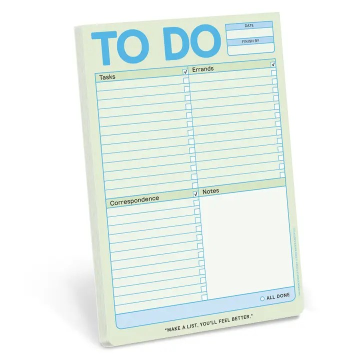 Knock Knock To Do Notepad