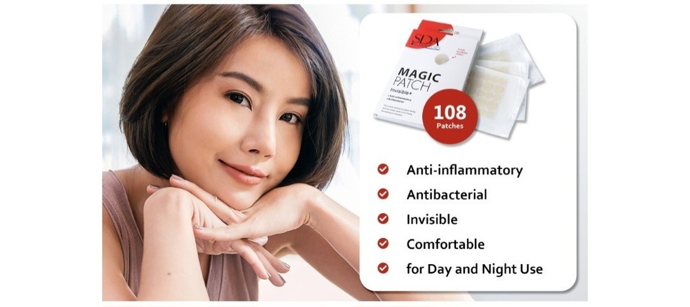 Pimple Patch Invisible Hydrocolloid Acne Dots 108 Count SDA Labs