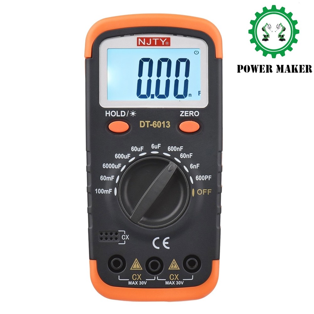 DT6013 Measuring Capacitor Digital Capacitance Meter Capacitance Tester