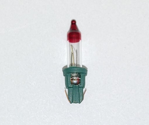 20 Style D Mini Bulb Flashers Christmas Tree Lights Replacement Bulbs 2.5 V .425