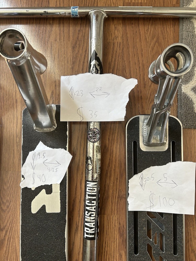 Scooter Decks And Bars!