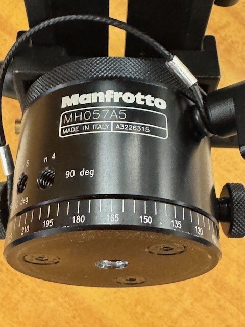 Manfrotto MH057A5 Virtual Reality & Panoramic Head (Sliding)